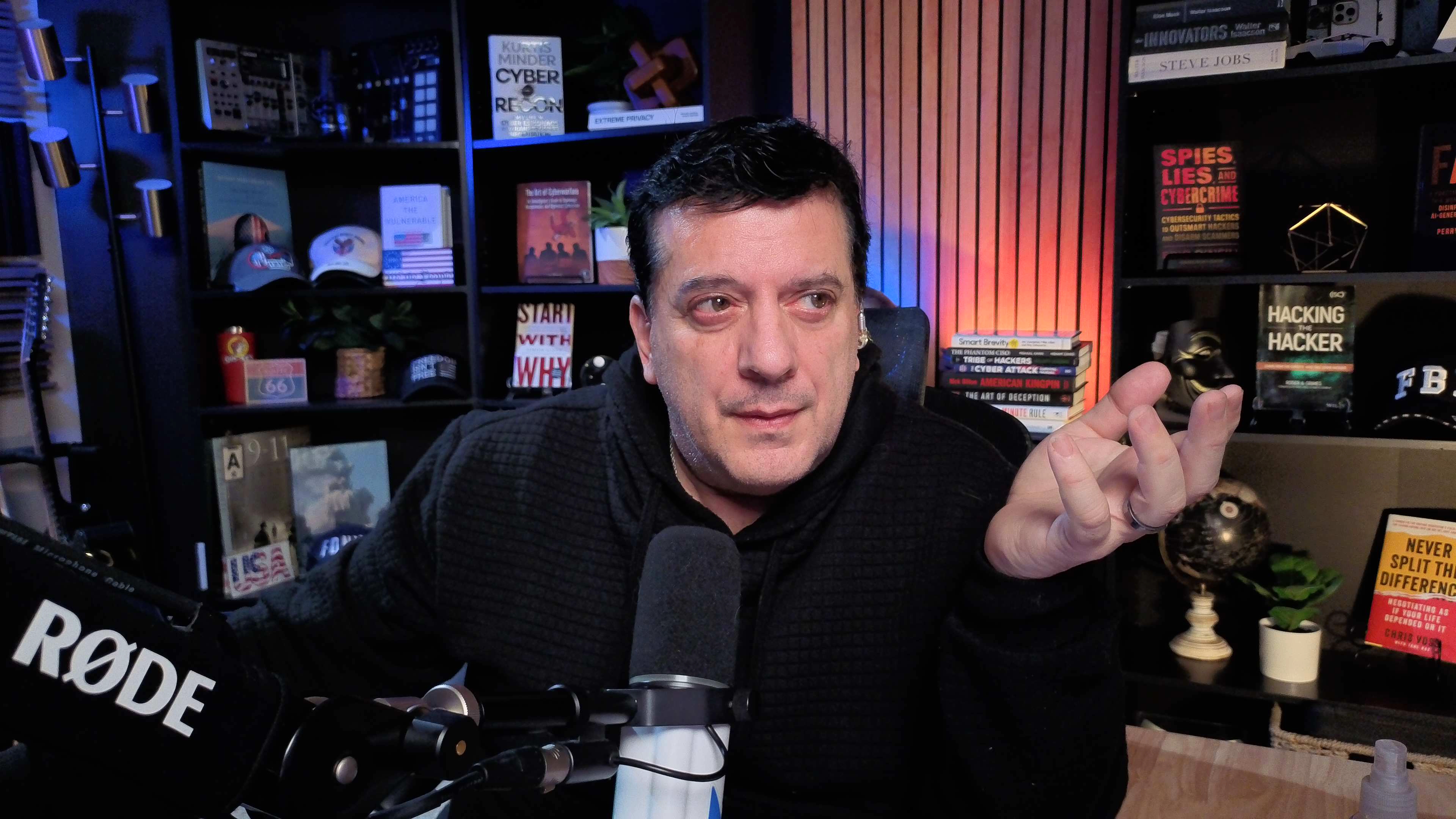Dean Mauro, host of Cyber Crime Junkies